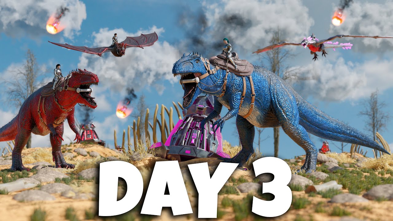 SOLO захватывает весь сервер — INX 2Man — ARK: Survival Evolved