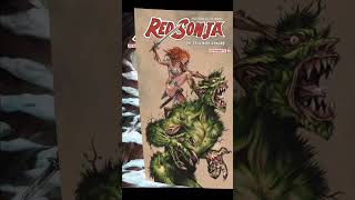 Upcoming Mike "Uncouth Rooth" Red Sonja covers for issues 1-3.
