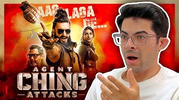 Pakistani Reaction on Movie AGENT CHING ATTACKS Trailer | RANVEER SINGH | SREELEELA | BOBBY DEOL