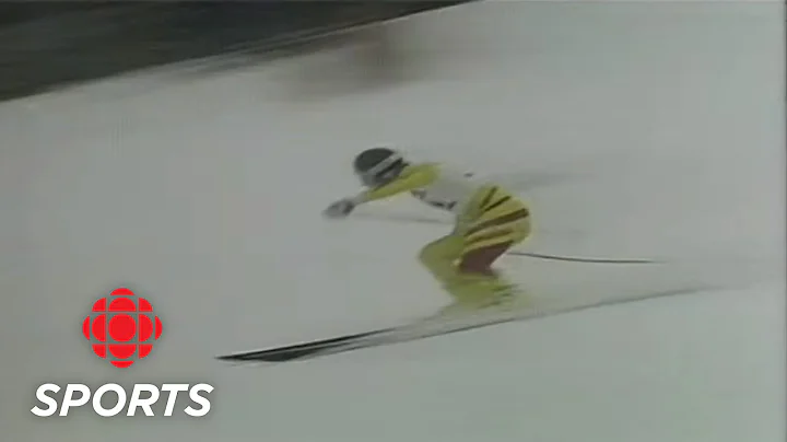 Todd Brooker's Notorious Ski Crash in Kitzbuhel in...