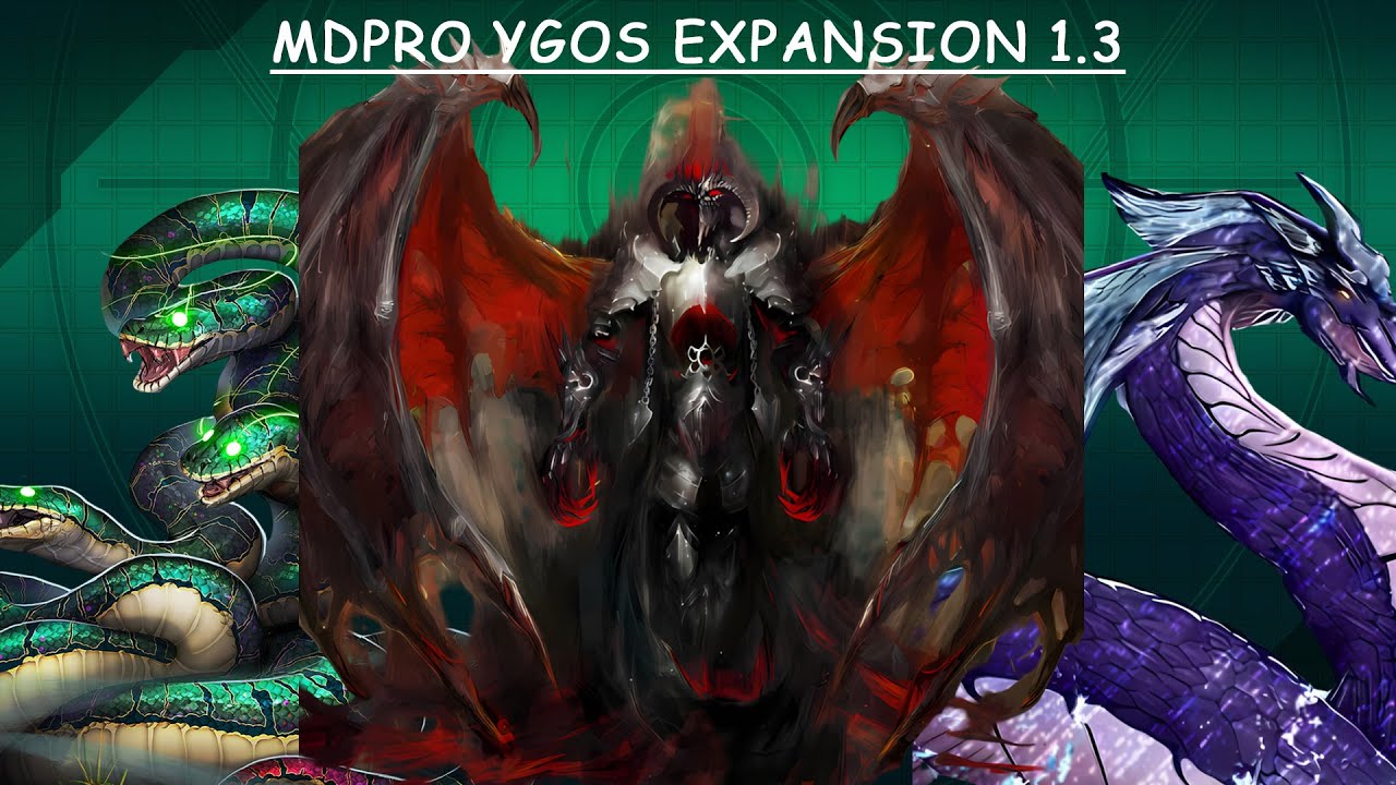 Custom Card Expansion 1.3 update - YGOS mod (Yu-Gi-Oh! MDPro3)
