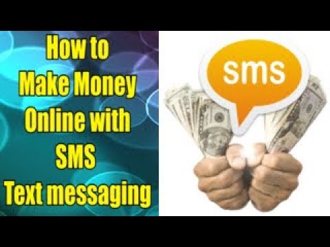 How to Make Money Online with SMS Text Messaging