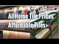 Tile prices in the Philippines: indoor and outdoor wall tiles from Allhome