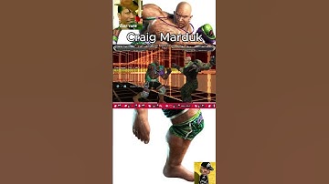 Craig Marduk Combo (Wall Carry) | TEKKEN 7 GLOBAL MOD | PPSSPP #subscribe #like #comment