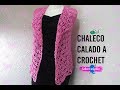 CHALECO CALADO A CROCHET. | Labores Angélika |