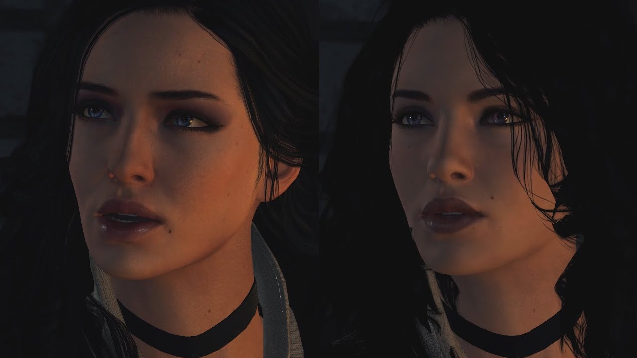 Lore Friendly Face And Eyes For Yennefer By Zin Mods The Witcher 3 Youtube