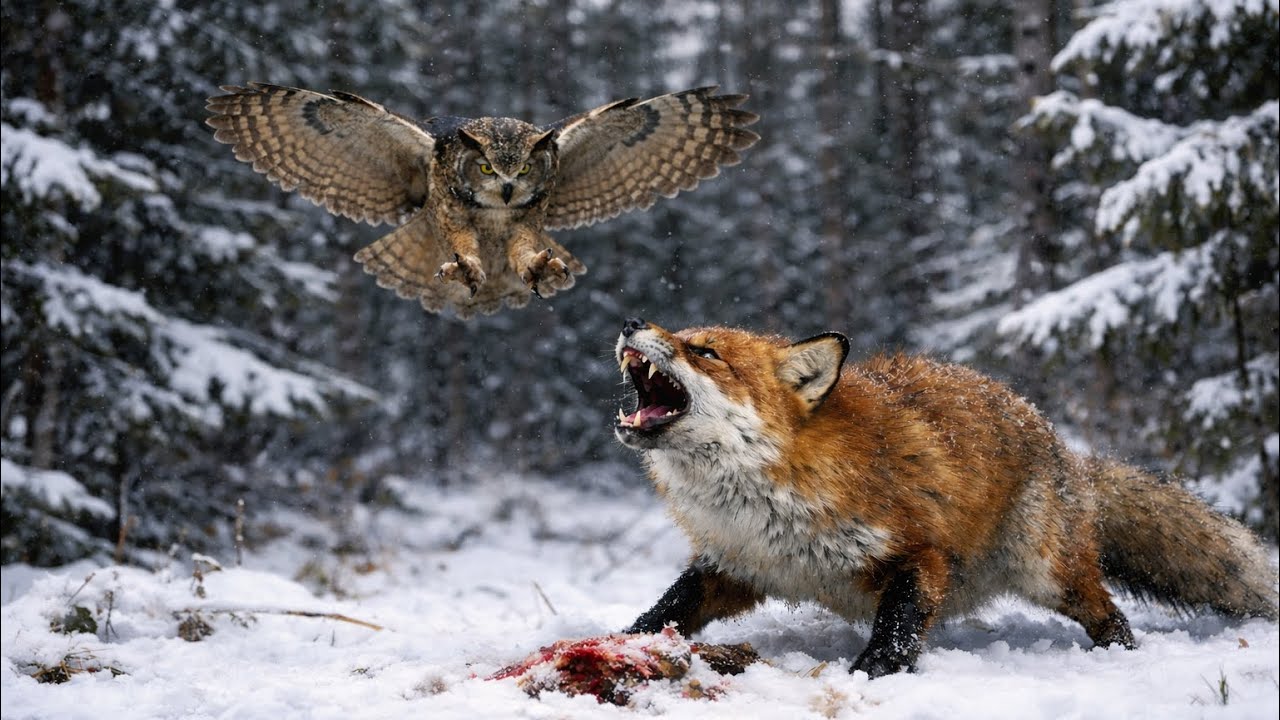 Лес не прощает слабых. Каждому своё!