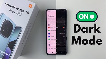 How To Enable Dark Mode On Redmi Note 14 / 14 Pro+