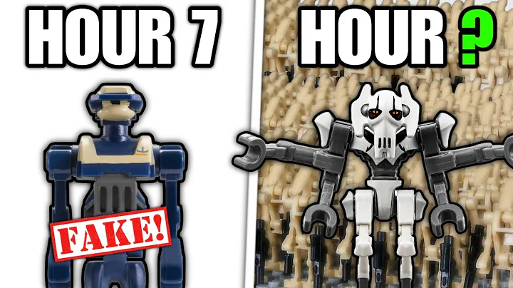 I Built a FAKE LEGO Droid Army In 24 Hours! 