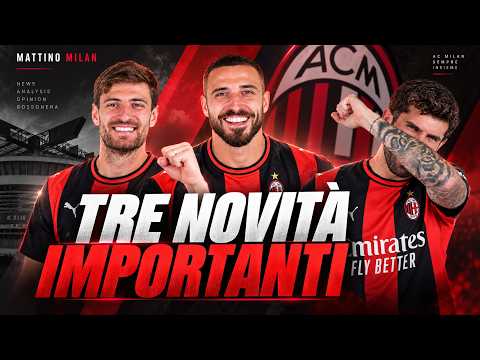Video GABBIA - GILA - PULISIC: MILAN, TRE NOVITÀ IMPORTANTI | Mattino Milan