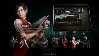 Resident Evil 4 (1440p60 | PS5) Mercenaries - Ada (Dress) | All Stages | Full Combo | S++