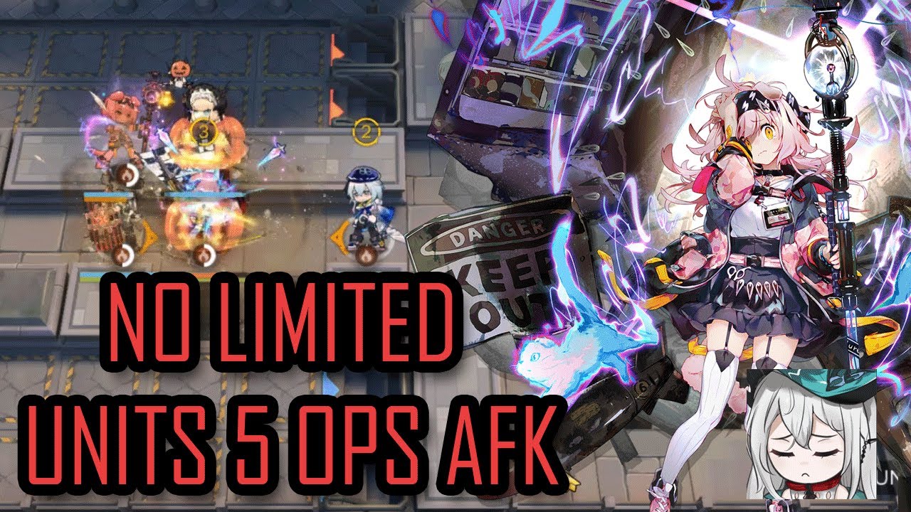 [Arknights] NO LIMITED OPS AFK FARM (Annihilation 12 Hilllock