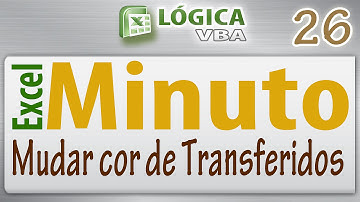 Excel Minuto - Vídeo 26 - Listview - Mudar a cor de itens transferidos
