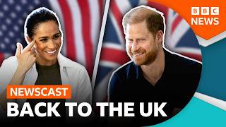 Why are Harry and Meghan moving back to the UK | BBC Newscast