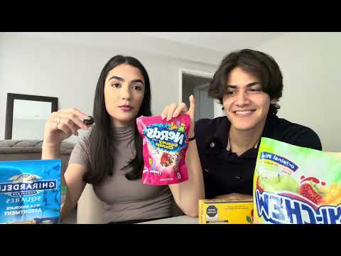 ASMR PROVANDO DOCES DOS EUA PARTE 2
