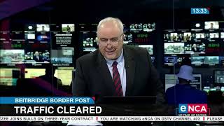 Traffic cleared at the Beitbridge border post