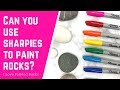 Can you use sharpies to paint rocks plus experiments and insider secrets