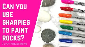 Can you use Sharpies to paint rocks? (plus experiments and insider secrets!)