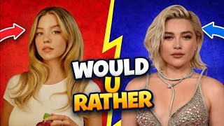 WHO WOULD YOU RATHER DATE?  | ACTRESSES EDITION (2026) | Ultimate Dilemma