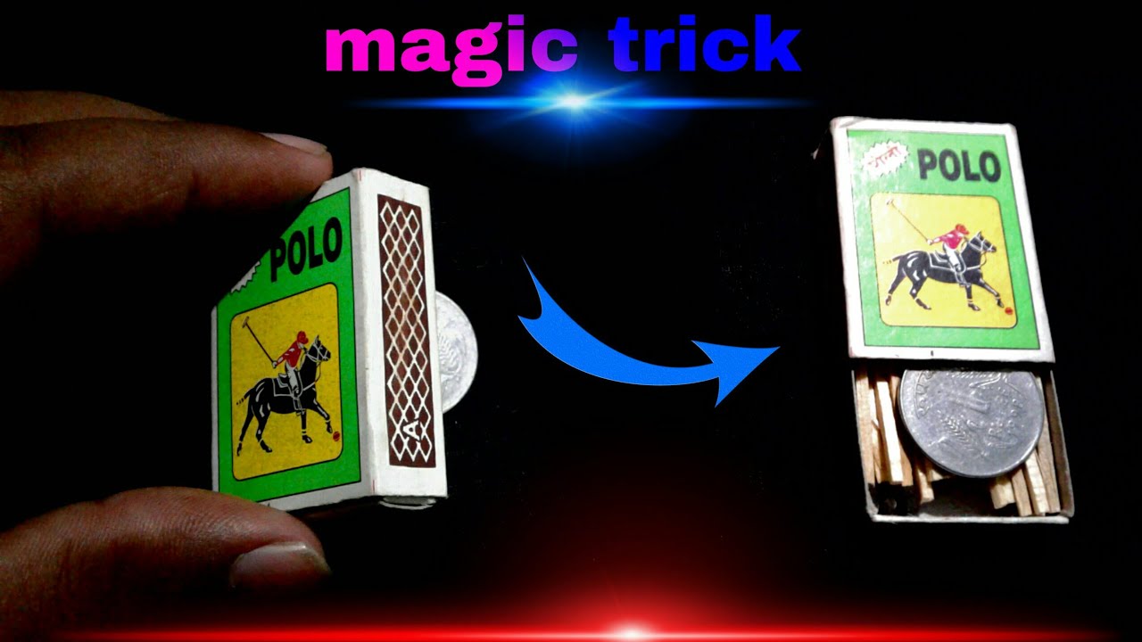 matchbox magic trick सिका गायब करने का जादु magic tricks माचिस से चौकाने वाला जादू