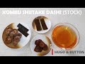 Highly Nutritious Kombu (Kelp) Shiitake Dashi - 2 Ingredients Plant-based Soup Stock