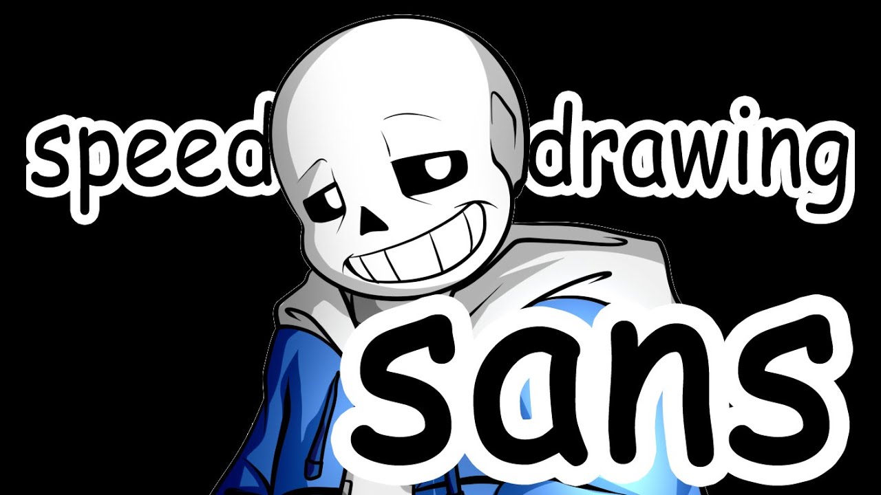 How to draw Sans from 'Undertale' - Speed drawing pixel art