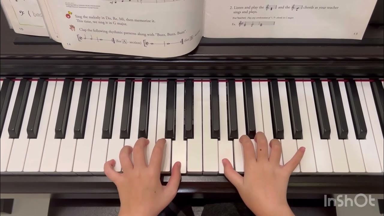 Learning Piano Song ‘BUZZ, BUZZ, BUZZ’|钢琴 Yamaha Piano Course Book 2 @ Zhi Ying Learning Piano Song ‘BUZZ, BUZZ, BUZZ’|钢琴 Yamaha Piano Course Book 2 @ Zhi Ying