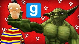 Gmod: Secret Spots & The Incredible Yoda Playermodel! (Garry's Mod Hide & Seek - Comedy Gaming)