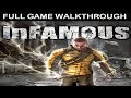 Infamous full game walkthrough  no commentary