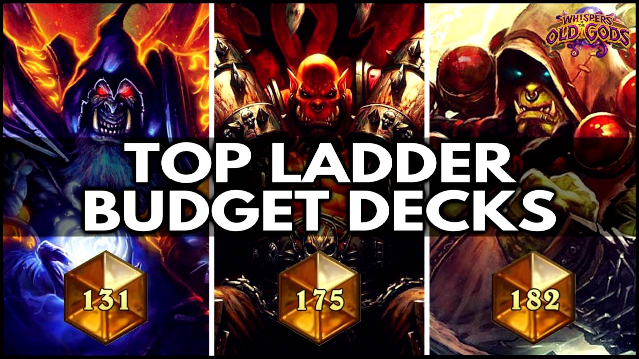 HEARTHSTONE BUDGET DECKS WARLOCK WARRIOR SHAMAN