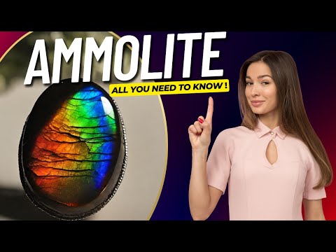 AMMOLITE  • Interesting facts about Ammolite Gemstone • Fossilized Gem