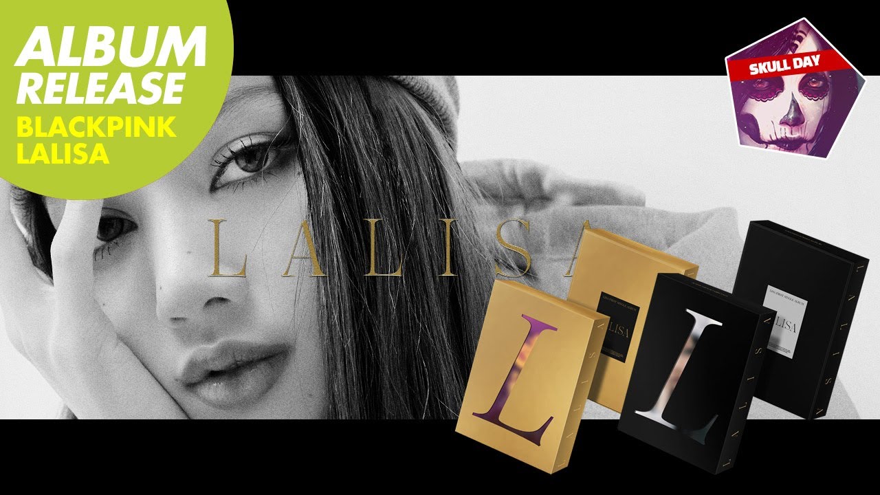 BLACKPINK LISA - LALISA 1st Single Album Unboxing Preview (New Kpop ...