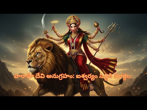 వారాహి దేవి - The Embodiment of Power & Prosperity || Telugu Traditions ||