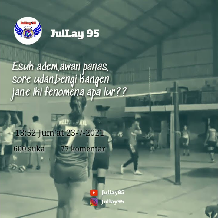 Story wa cewe voli #11