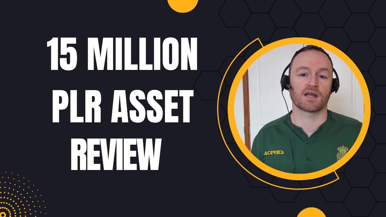 15 Million PLR Asset Review + 4 Bonuses To Make It Work FASTER! - YouTube