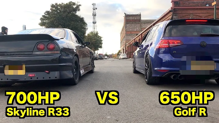 THIS BIG SINGLE TURBO 650BHP GOLF R *RS3 BUILT* BEATS MY 700BHP SKYLINE R33!