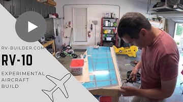 RV-10 Build | Empennage | Rudder Skin Dimpling | RV-Builder