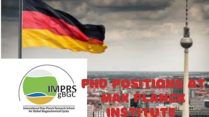 15 Full Ph.D Positions (Scholarships), Max Planck ...