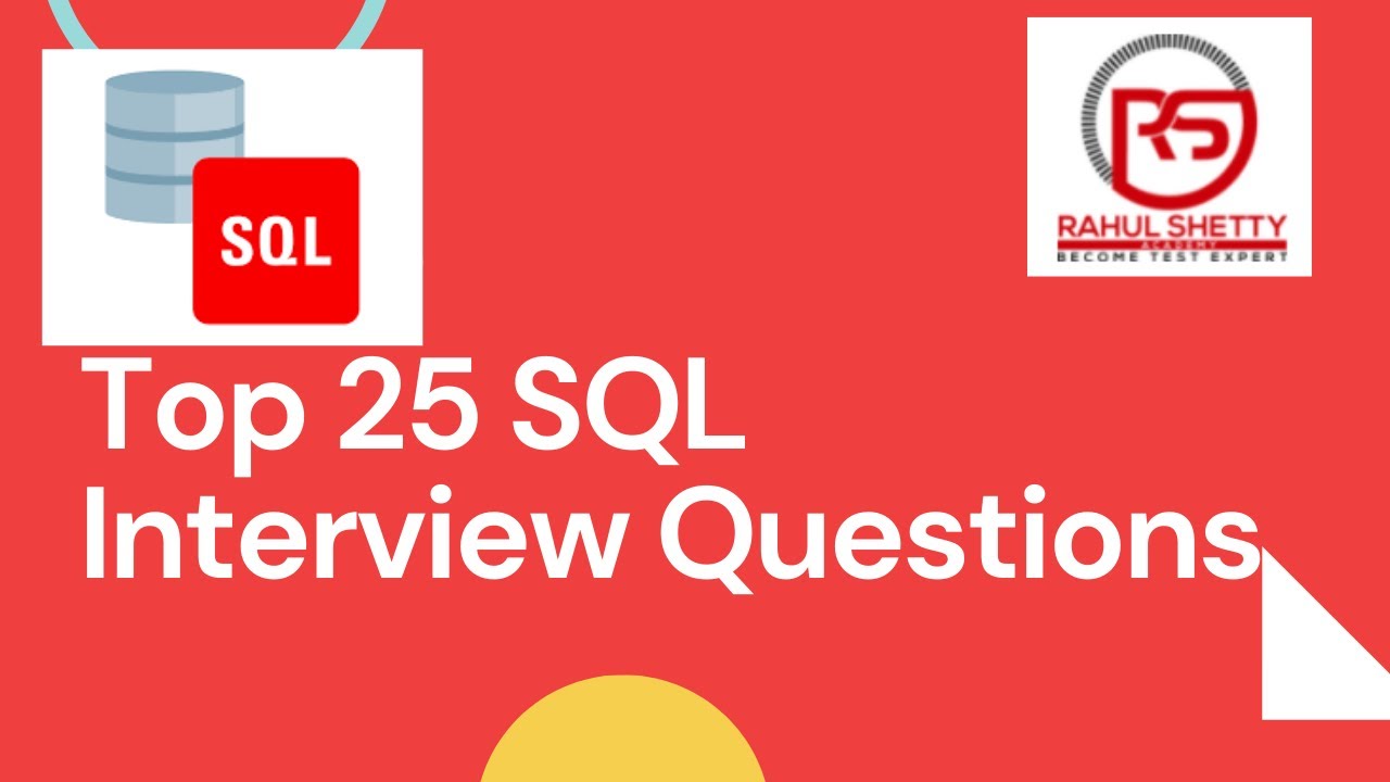 sql interview assignment