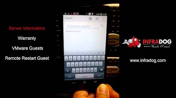 NFC IT Asset Management | Server Mobile Admin | InfraDog