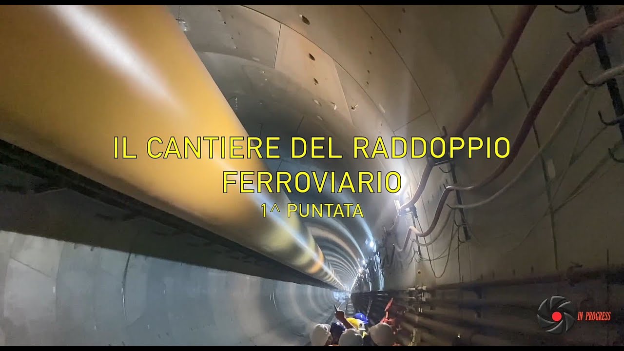 REPORTAGE ESCLUSIVO: NELLA TBM DELLA GALLERIA CEFALU' PER IL RADDOPPIO PALERMO-MESSINA /1