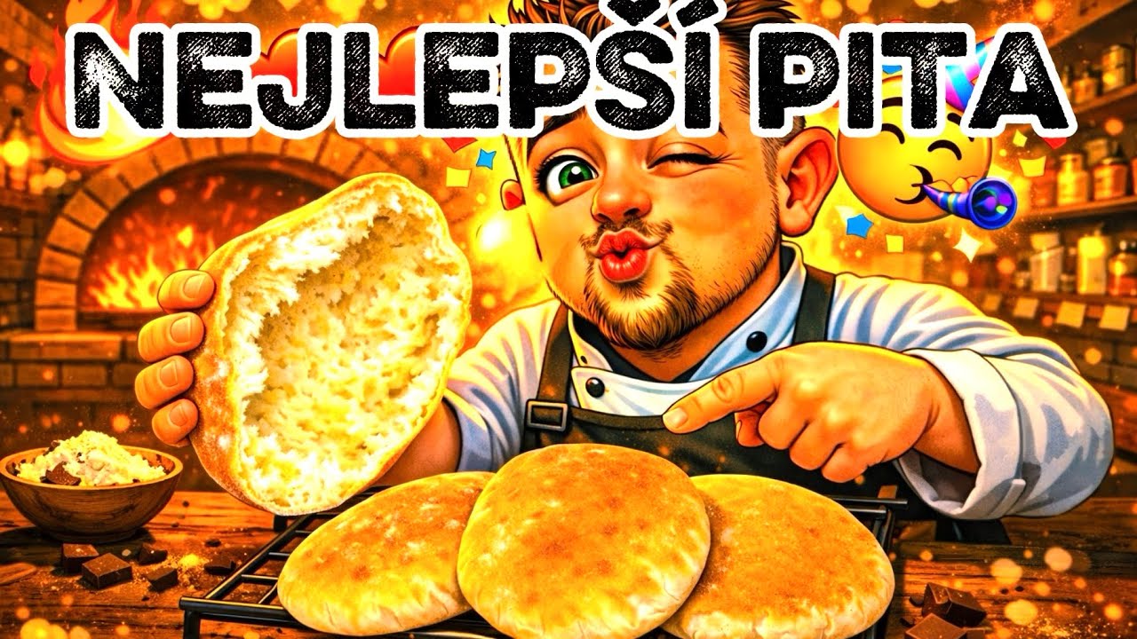 Domácí pita lepší než z kebabu!