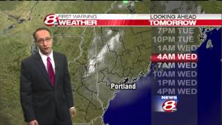 WMTW News 8 First Warning Afternoon Weather Forecast screenshot 1