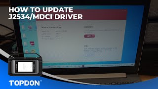 How to Update J2534/MDCI Driver