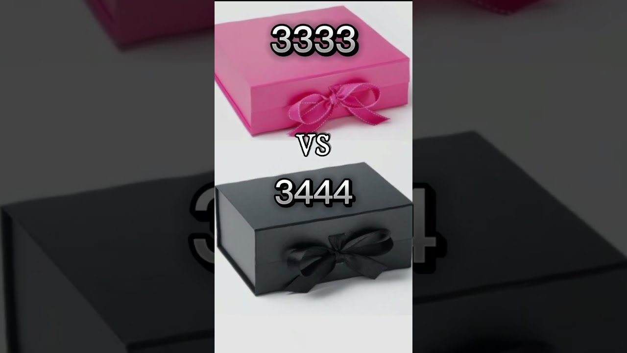 Choose Your Gift Box Low Price VS High Shorts Ytshorts