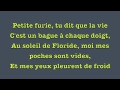 Francis Cabrel - Petite Marie (Lyrics)