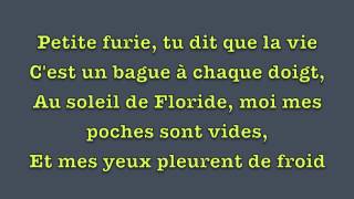 Video thumbnail of "Francis Cabrel - Petite Marie (Lyrics)"