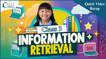 Class 3 | Information Retrieval | English Olympiad | CREST Olympiads