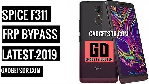 Spice F311 FRP Bypass latest Without Any Box (Unlock FRP Google Account)