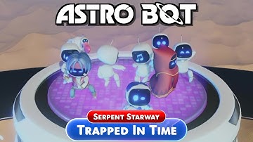 Astro Bot *TRAPPED IN TIME* 100% Guide | All Bots, Puzzle Pieces, and Secret Level Portals